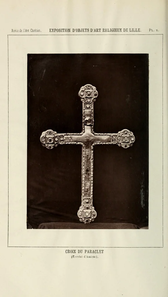 An illustration from Revue de l'art chrétien, 1857, leaf 440
