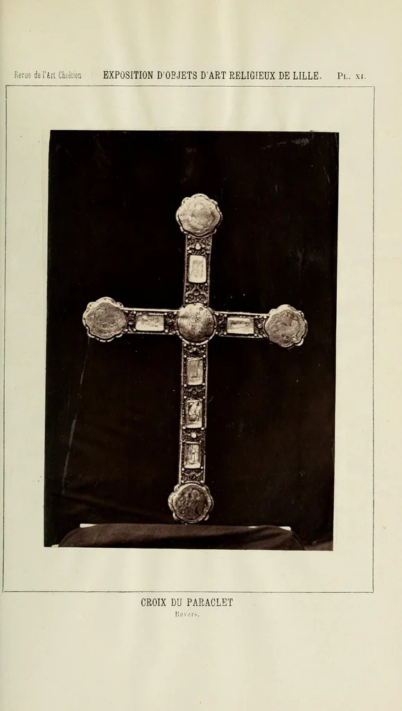 An illustration from Revue de l'art chrétien, 1857, leaf 441