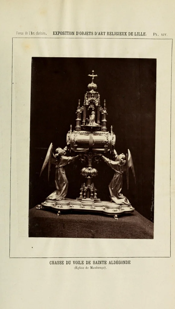 An illustration from Revue de l'art chrétien, 1857, leaf 453