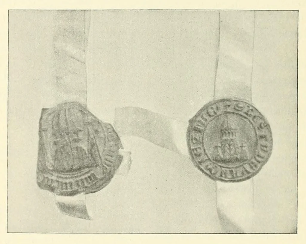 An illustration from Revue de l'art chrétien, 1857, leaf 226
