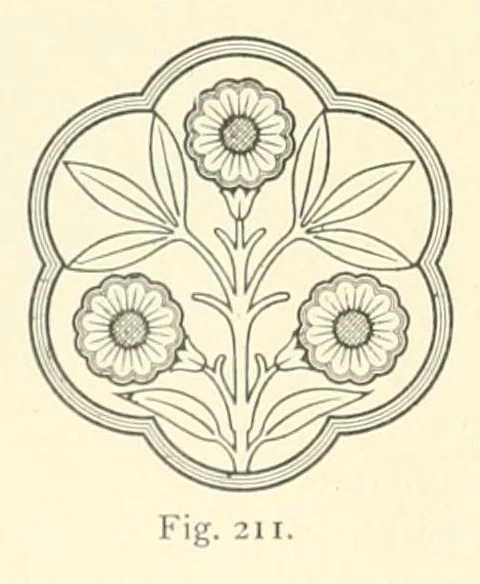 An illustration from Revue de l'art chrétien, 1857, leaf 312