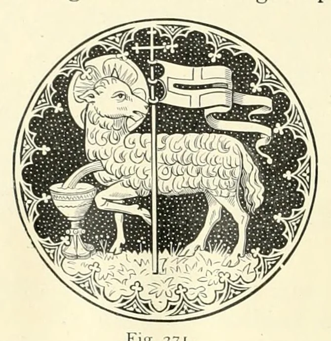 An illustration from Revue de l'art chrétien, 1857, leaf 434