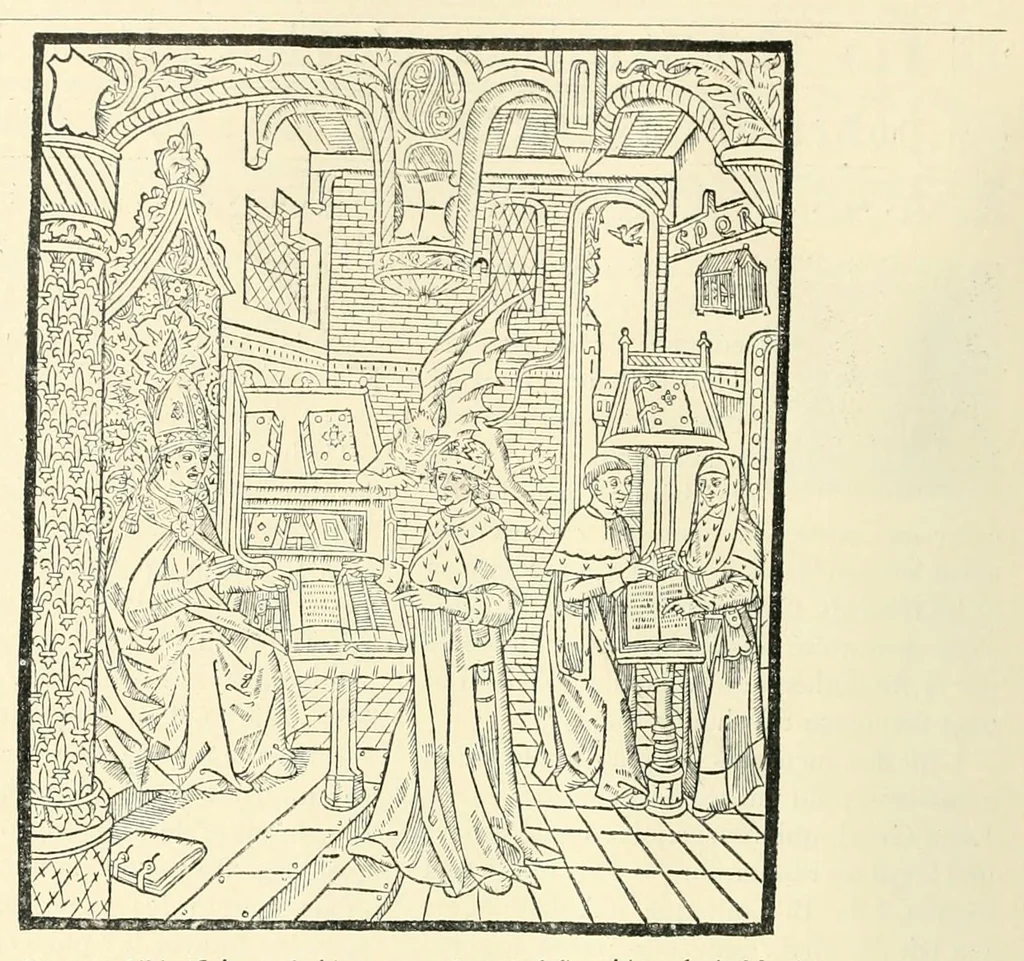 An illustration from Revue de l'art chrétien, 1857, leaf 38