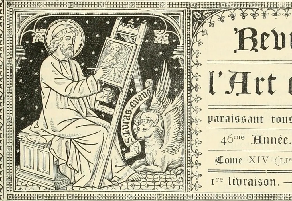 An illustration from Revue de l'art chrétien, 1857, leaf 11