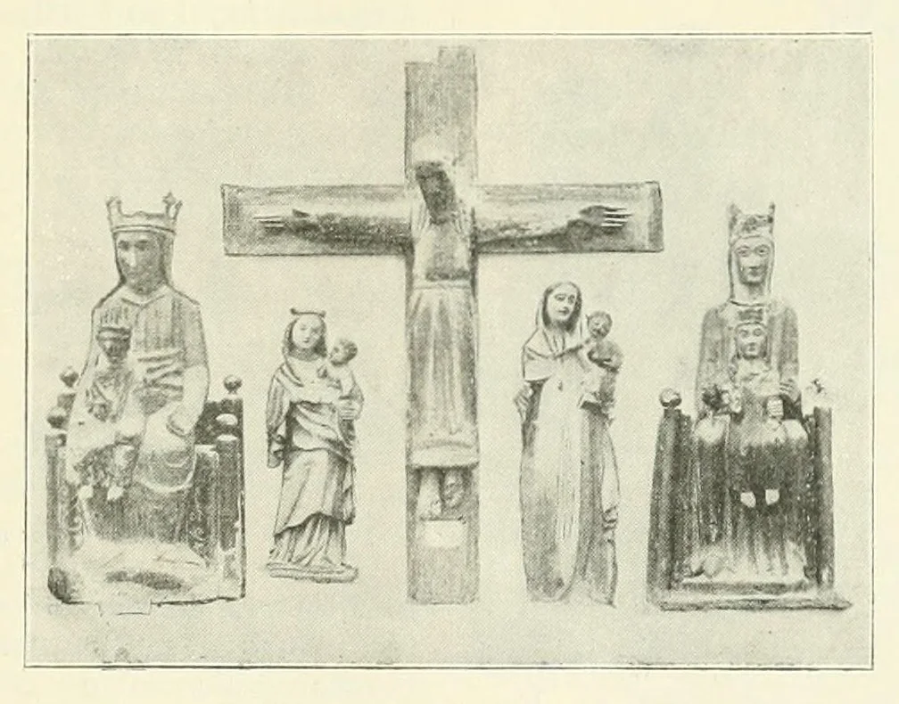 An illustration from Revue de l'art chrétien, 1857, leaf 189