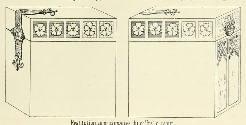 An illustration from Revue de l'art chrétien, 1857, leaf 25