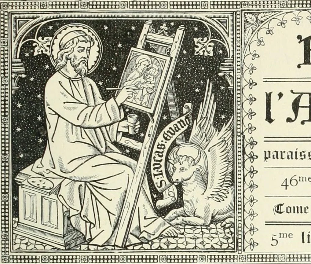 An illustration from Revue de l'art chrétien, 1857, leaf 401