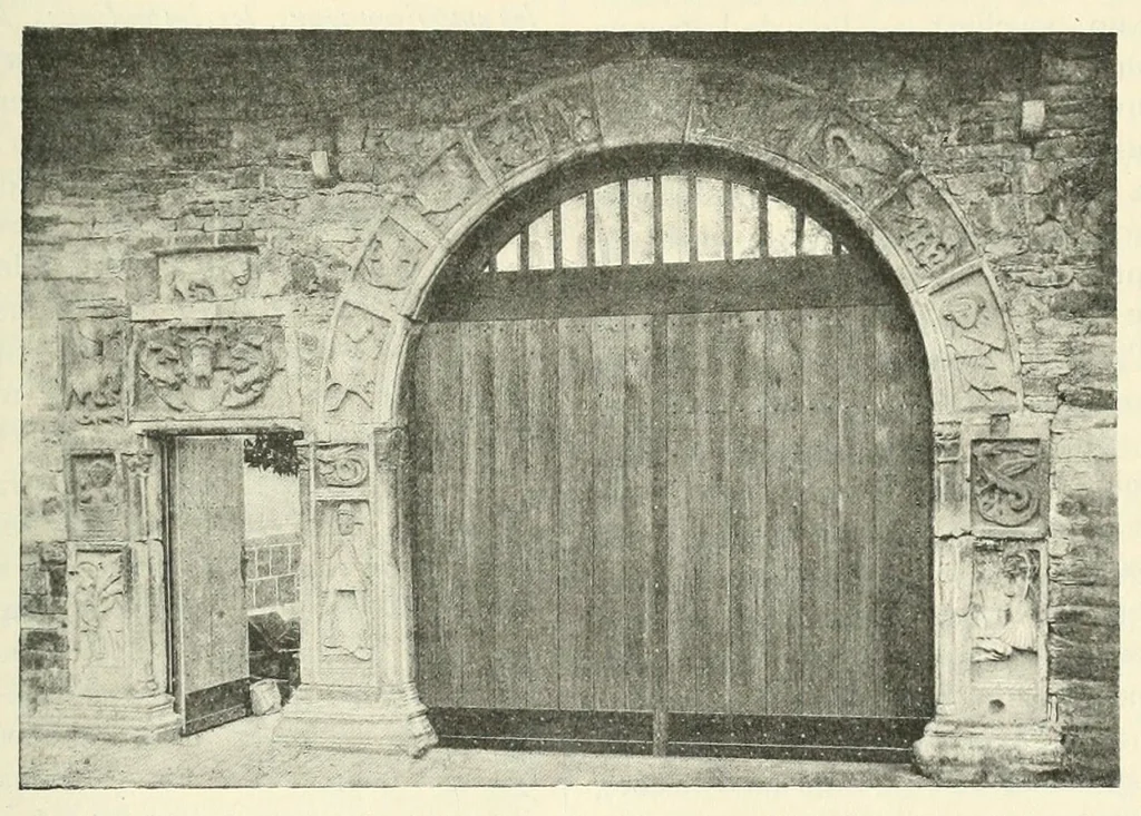 An illustration from Revue de l'art chrétien, 1857, leaf 497