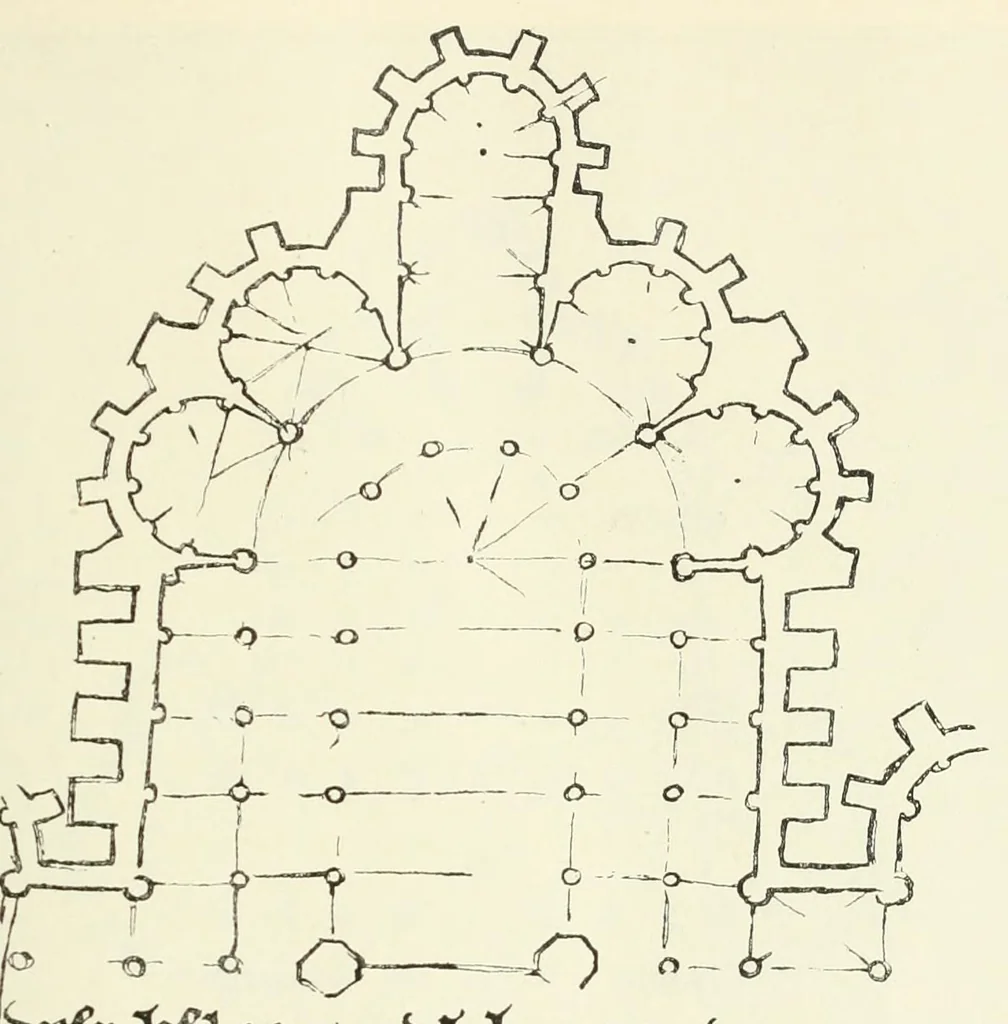 An illustration from Revue de l'art chrétien, 1857, leaf 135