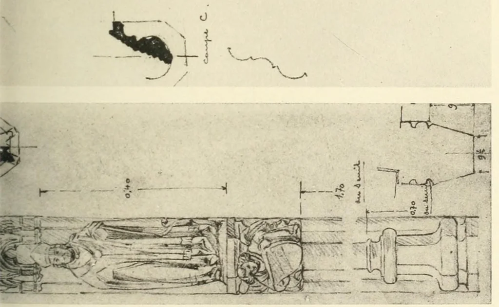 An illustration from Revue de l'art chrétien, 1857, leaf 199