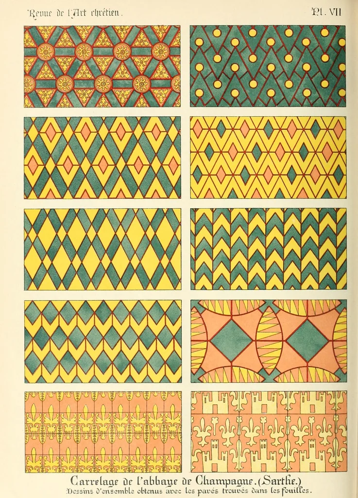 An illustration from Revue de l'art chrétien, 1857, leaf 376