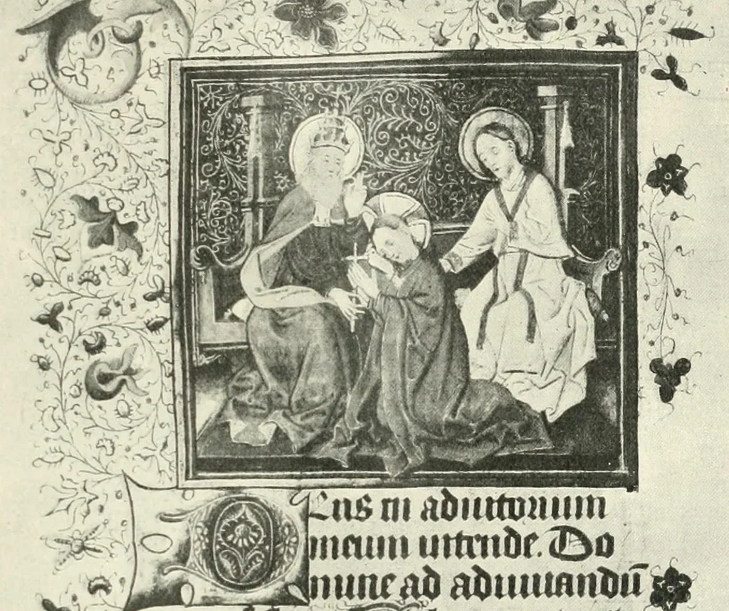 An illustration from Revue de l'art chrétien, 1857, leaf 471