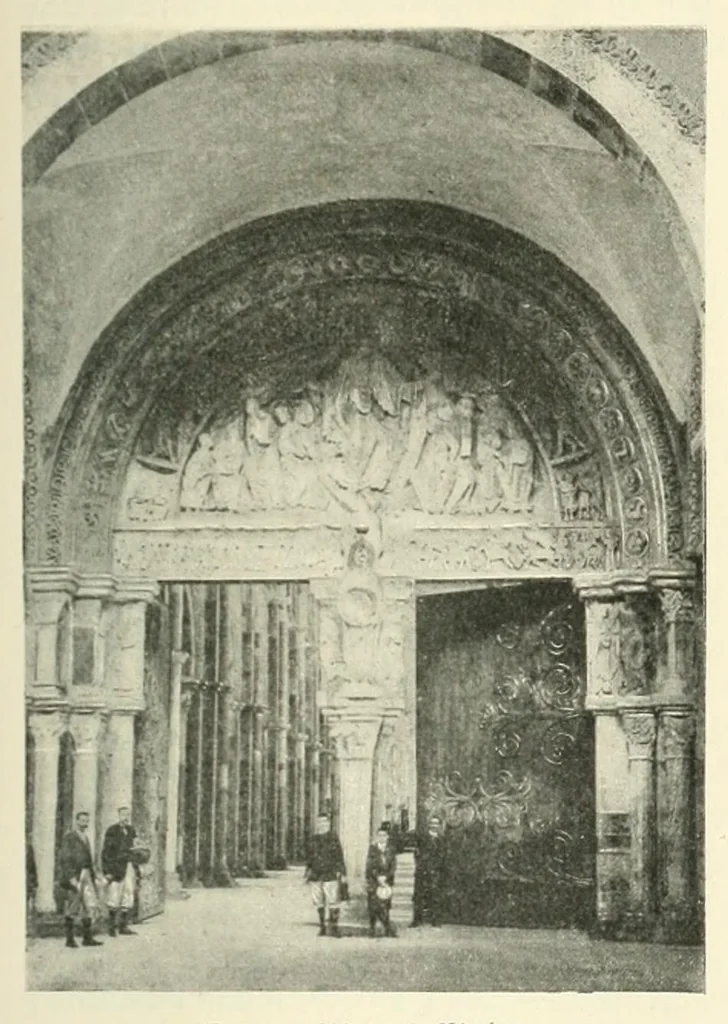 An illustration from Revue de l'art chrétien, 1857, leaf 477
