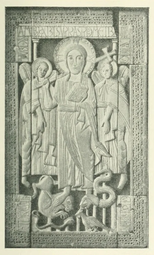 An illustration from Revue de l'art chrétien, 1857, leaf 531