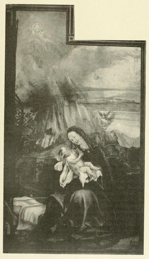 An illustration from Revue de l'art chrétien, 1857, leaf 109