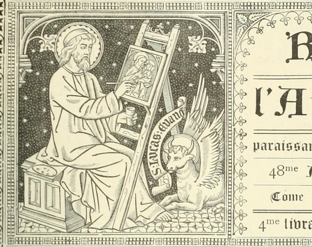 An illustration from Revue de l'art chrétien, 1857, leaf 237