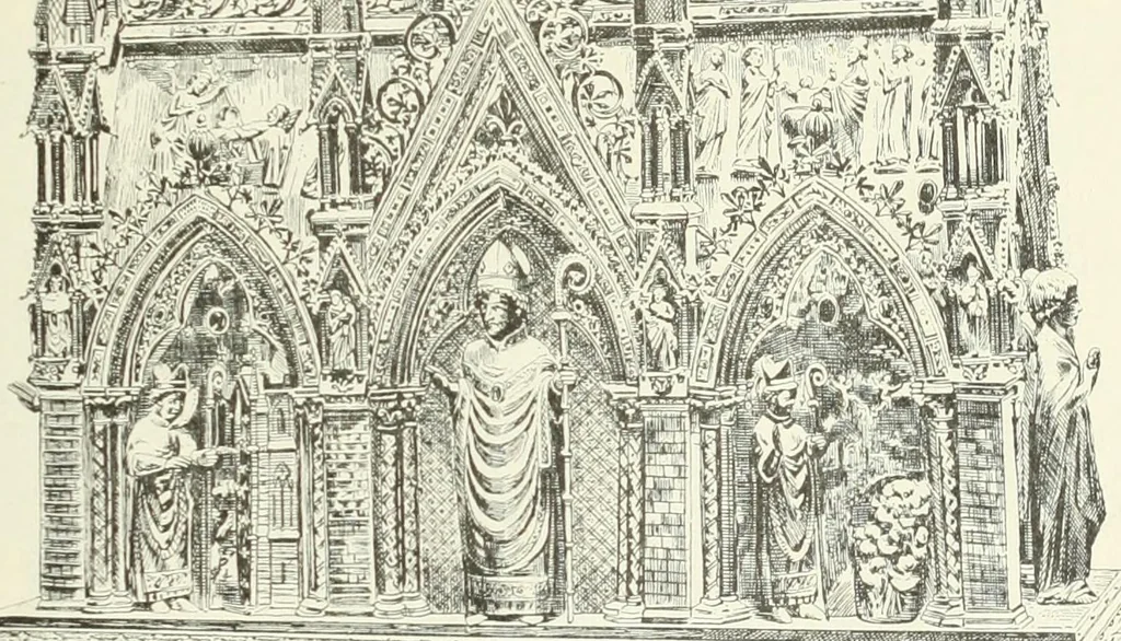 An illustration from Revue de l'art chrétien, 1857, leaf 379
