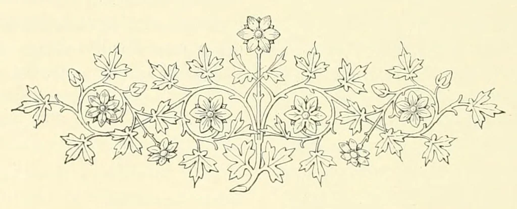 An illustration from Revue de l'art chrétien, 1857, leaf 42