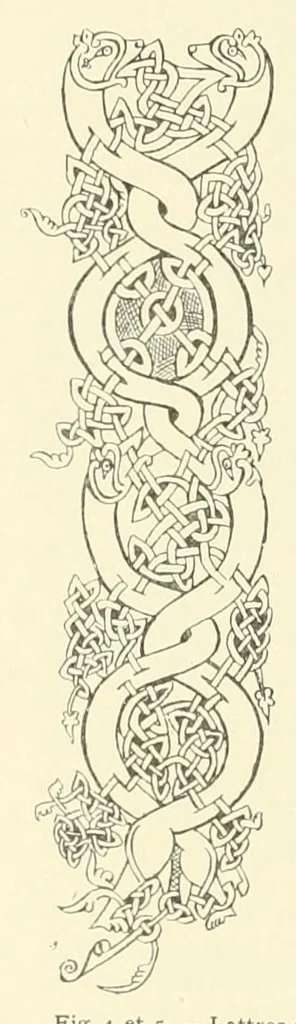 An illustration from Revue de l'art chrétien, 1857, leaf 56
