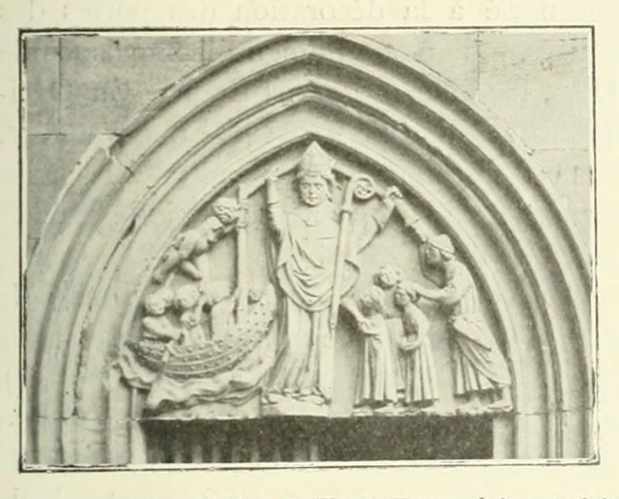 An illustration from Revue de l'art chrétien, 1857, leaf 193