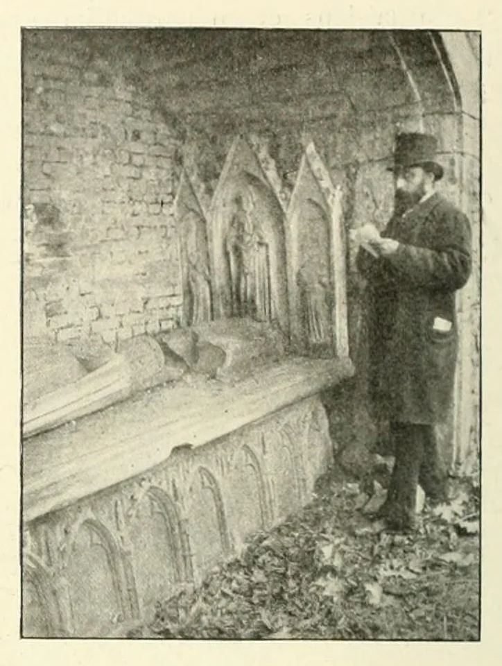 An illustration from Revue de l'art chrétien, 1857, leaf 274