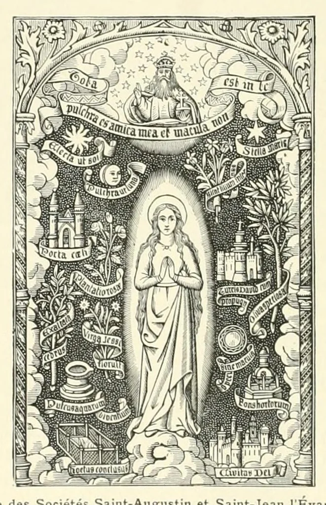 An illustration from Revue de l'art chrétien, 1857, leaf 348