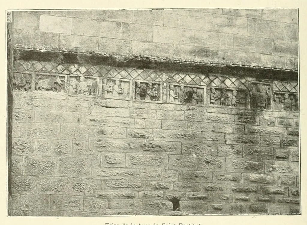 An illustration from Revue de l'art chrétien, 1857, leaf 378