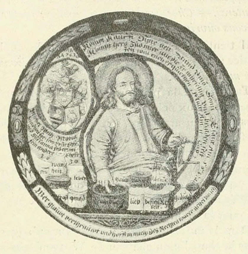 An illustration from Revue de l'art chrétien, 1857, leaf 199