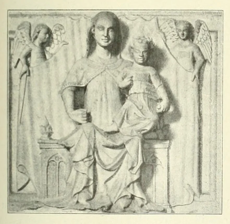 An illustration from Revue de l'art chrétien, 1857, leaf 241