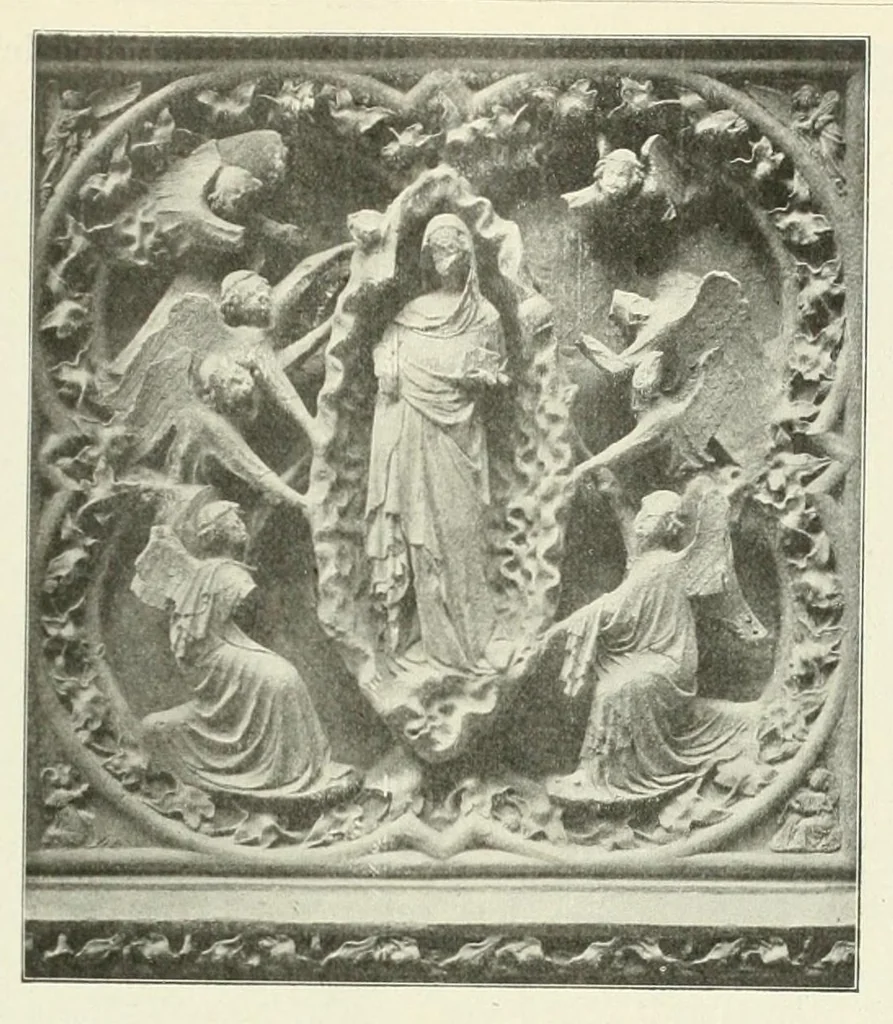 An illustration from Revue de l'art chrétien, 1857, leaf 313