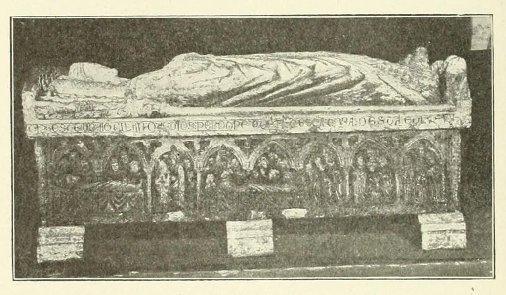 An illustration from Revue de l'art chrétien, 1857, leaf 348