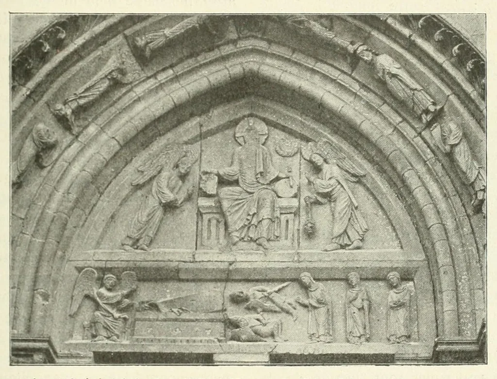 An illustration from Revue de l'art chrétien, 1857, leaf 383