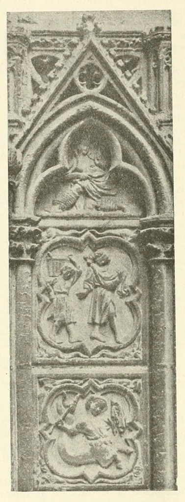 An illustration from Revue de l'art chrétien, 1857, leaf 430