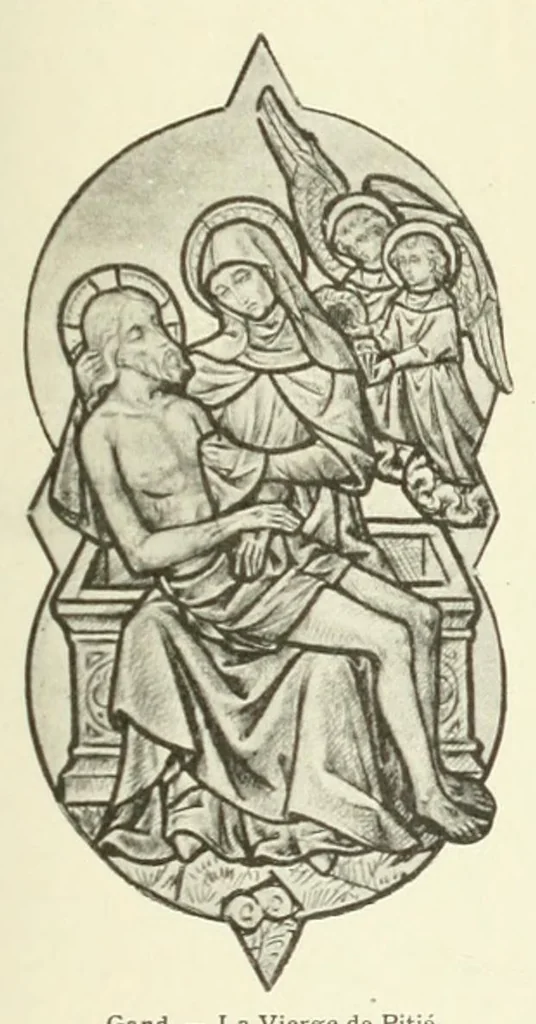 An illustration from Revue de l'art chrétien, 1857, leaf 65