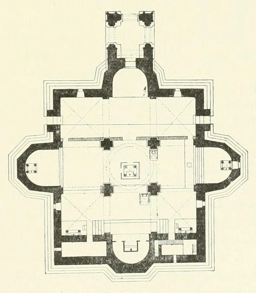 An illustration from Revue de l'art chrétien, 1857, leaf 95