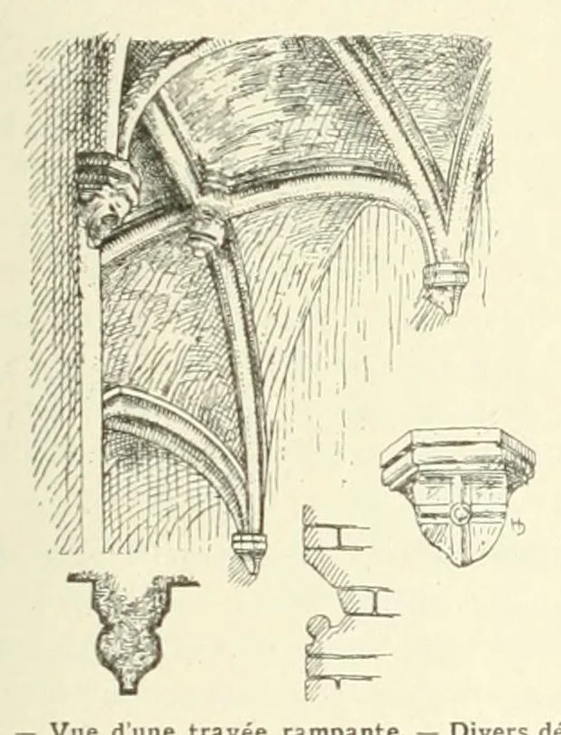 An illustration from Revue de l'art chrétien, 1857, leaf 125