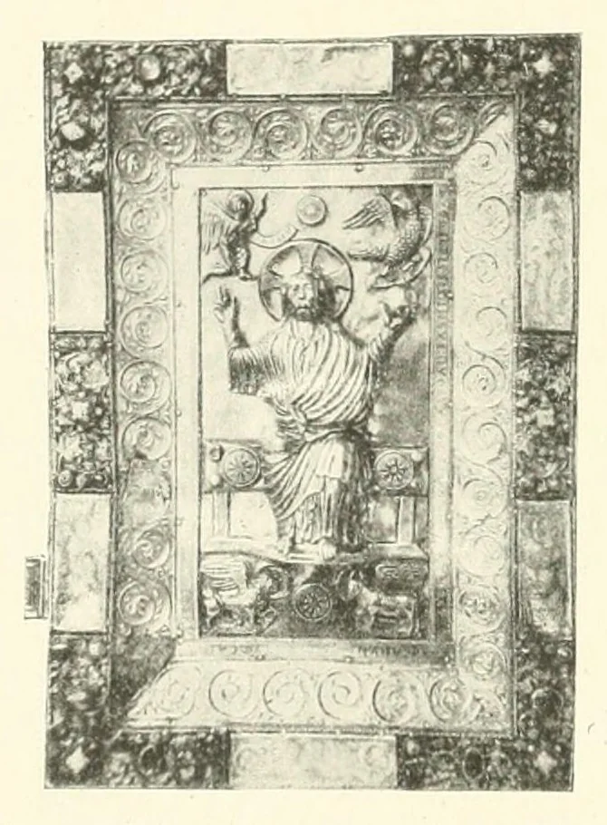 An illustration from Revue de l'art chrétien, 1857, leaf 166