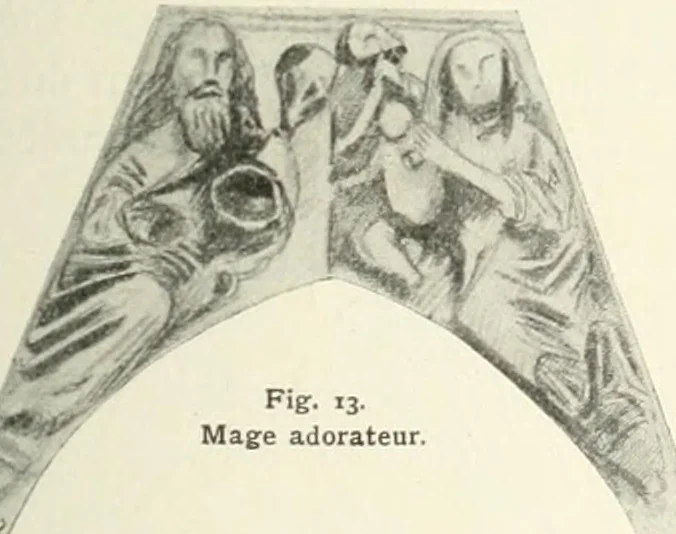 An illustration from Revue de l'art chrétien, 1857, leaf 317