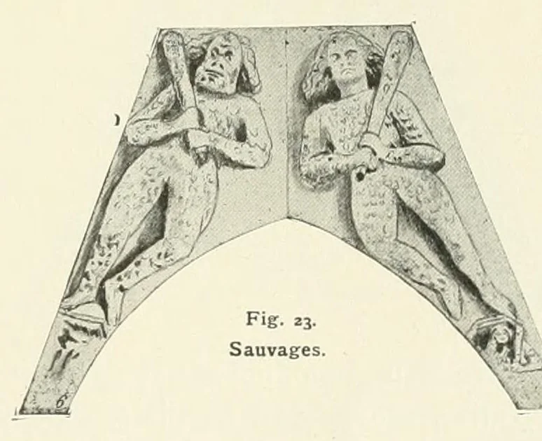 An illustration from Revue de l'art chrétien, 1857, leaf 321