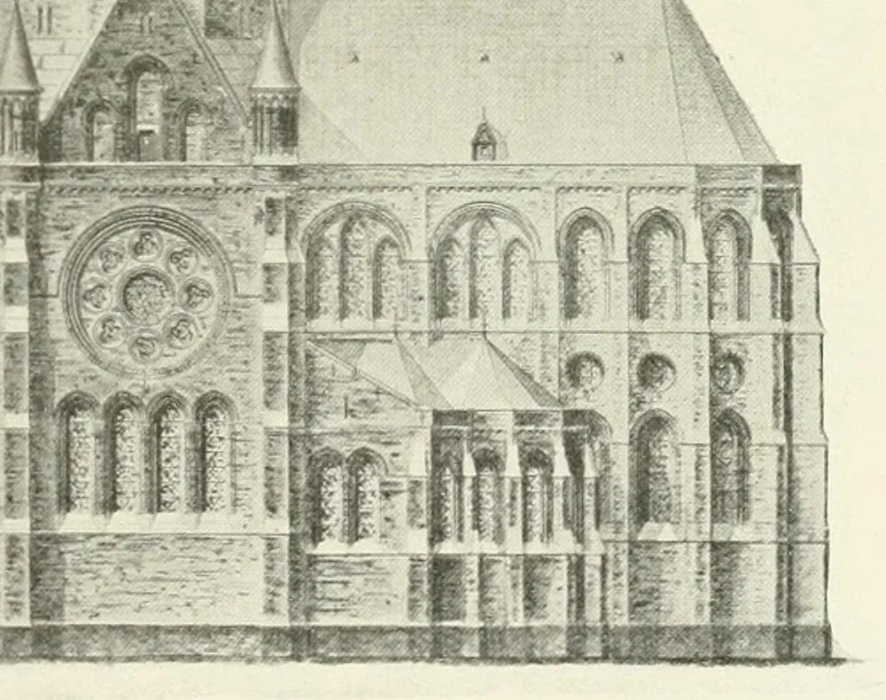 An illustration from Revue de l'art chrétien, 1857, leaf 395