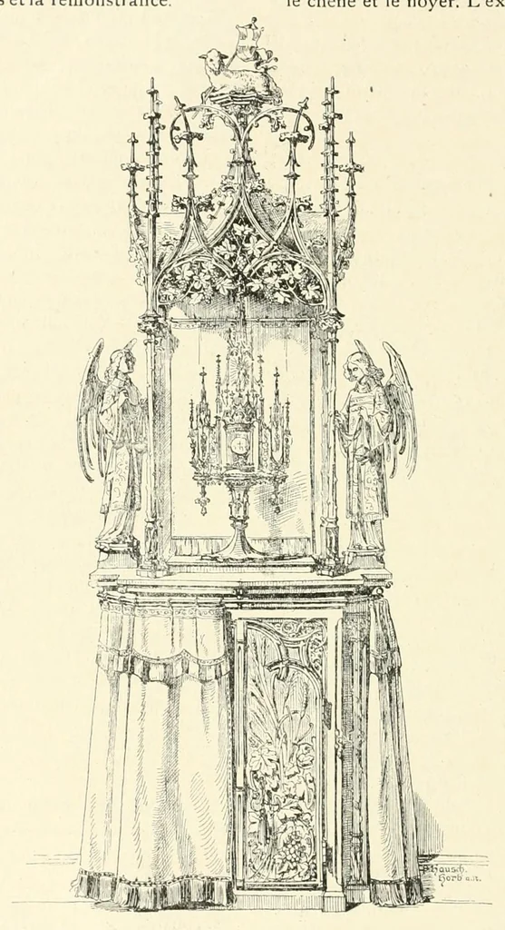 An illustration from Revue de l'art chrétien, 1857, leaf 406
