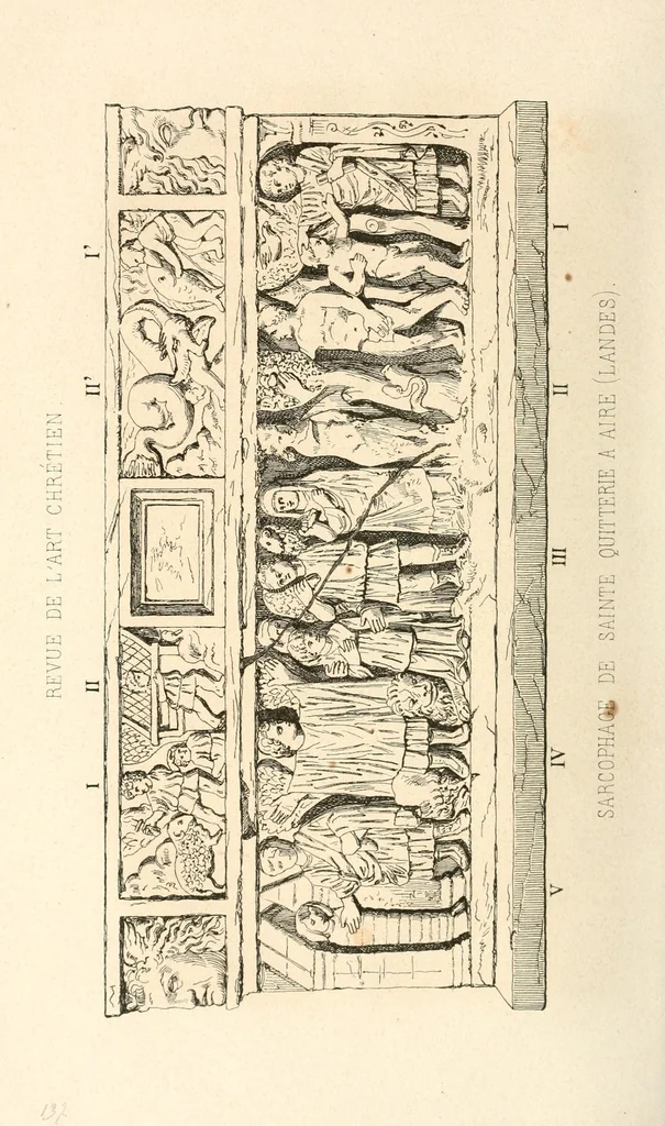 An illustration from Revue de l'art chrétien, 1857, leaf 152