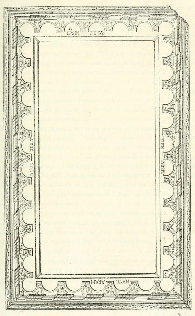 An illustration from Revue de l'art chrétien, 1857, leaf 311