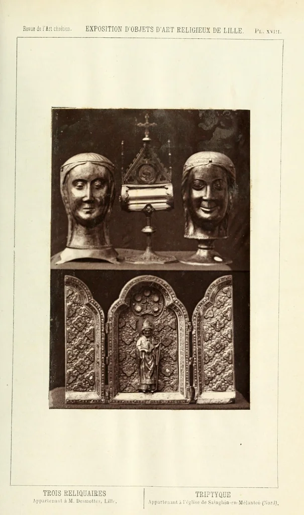 An illustration from Revue de l'art chrétien, 1857, leaf 375
