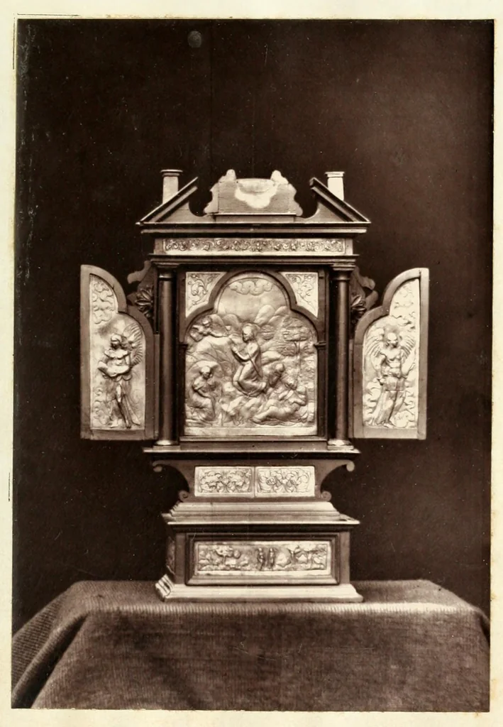 An illustration from Revue de l'art chrétien, 1857, leaf 383