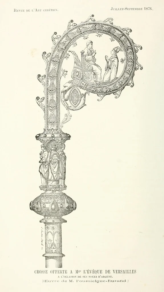 An illustration from Revue de l'art chrétien, 1857, leaf 14