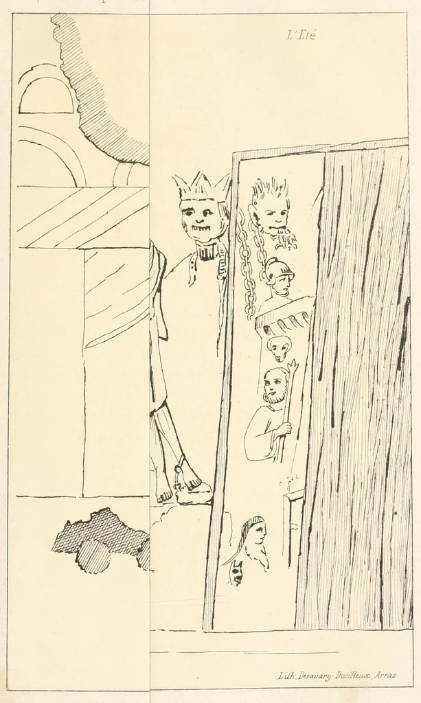 An illustration from Revue de l'art chrétien, 1857, leaf 149