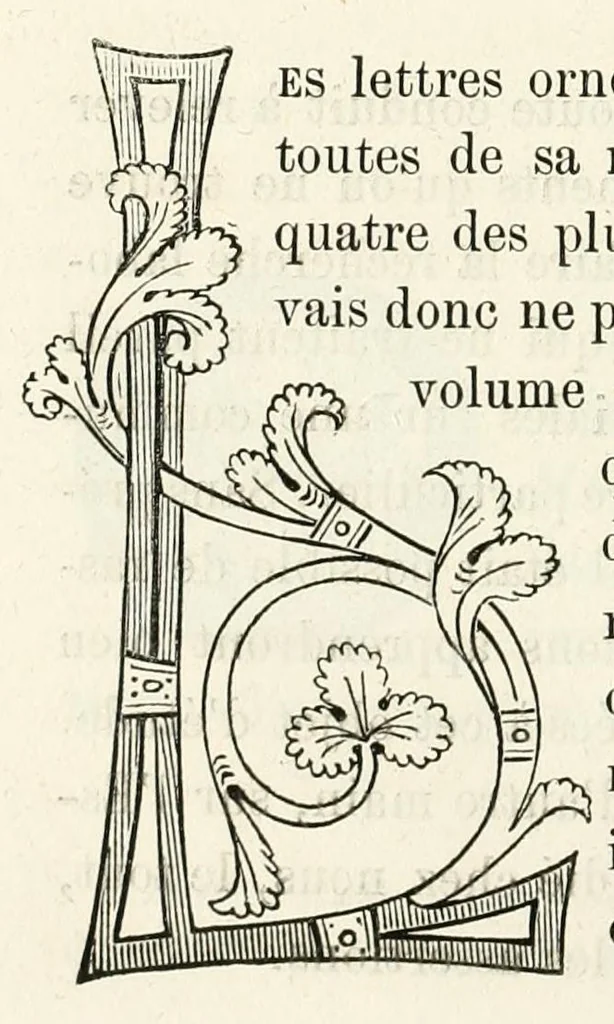 An illustration from Revue de l'art chrétien, 1857, leaf 254