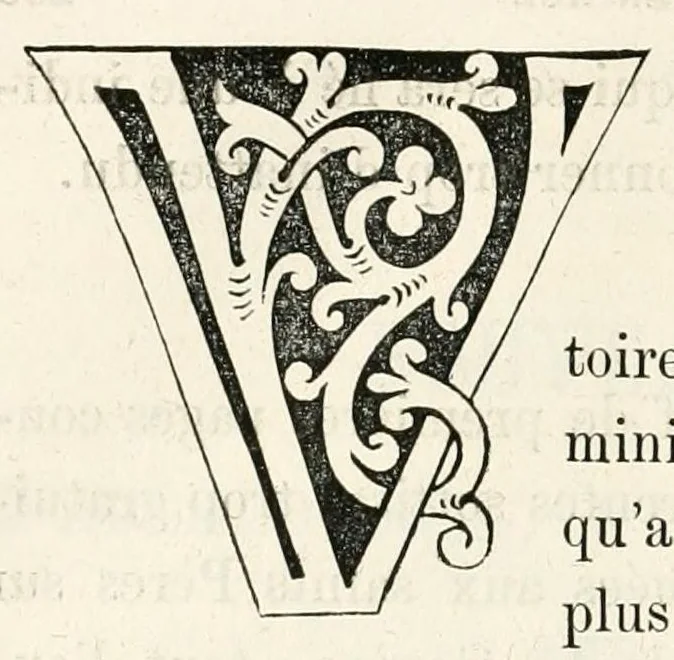 An illustration from Revue de l'art chrétien, 1857, leaf 254