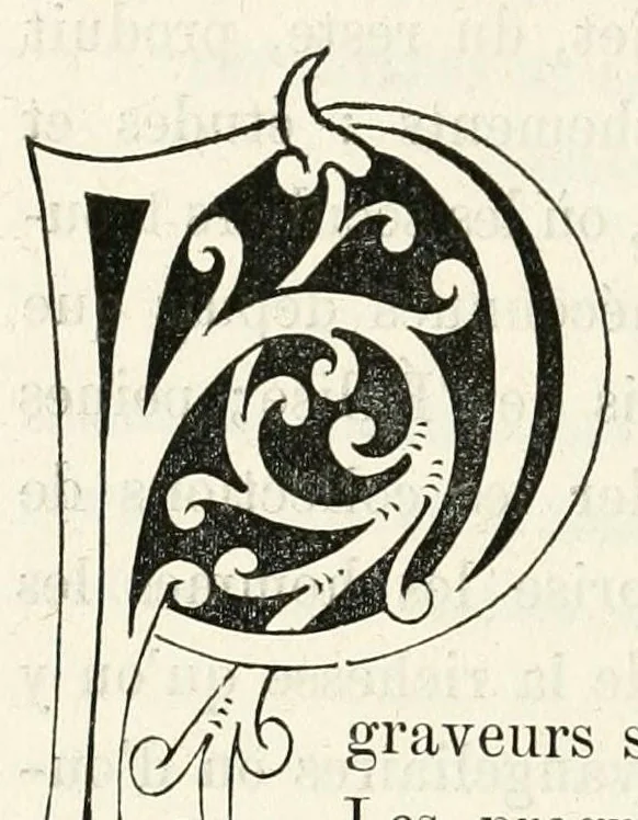 An illustration from Revue de l'art chrétien, 1857, leaf 254